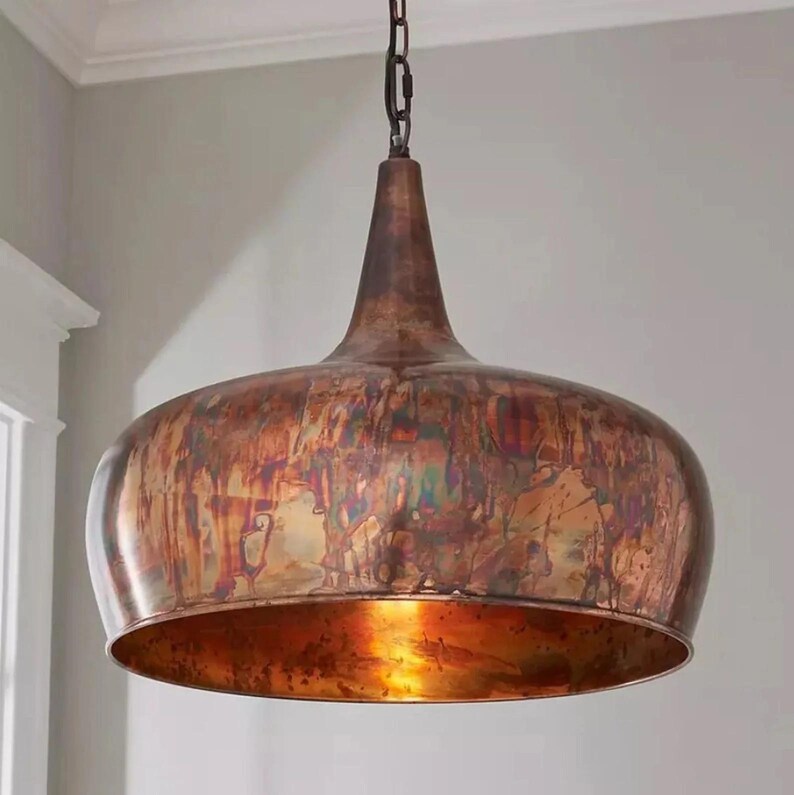 Handcrafted boho pendant light made in Morocco

