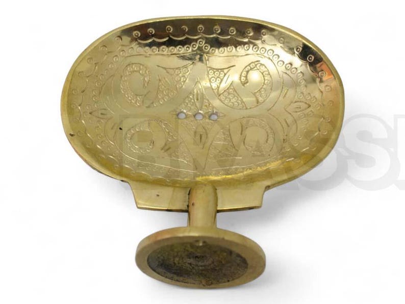 Moroccan Copper Brass Soap Holder – Wall-Mounted Hand Engraved Modern Soap Holder Dish for farmhouse bathroom sinks Decor
