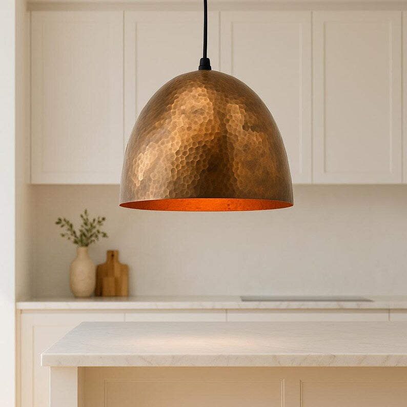 Vintage style Moroccan dome pendant lamp

