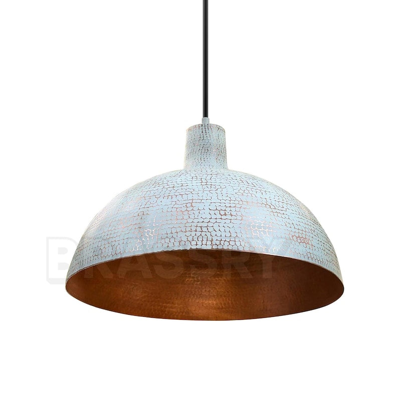 Rustic pendant lighting for patios and dining rooms