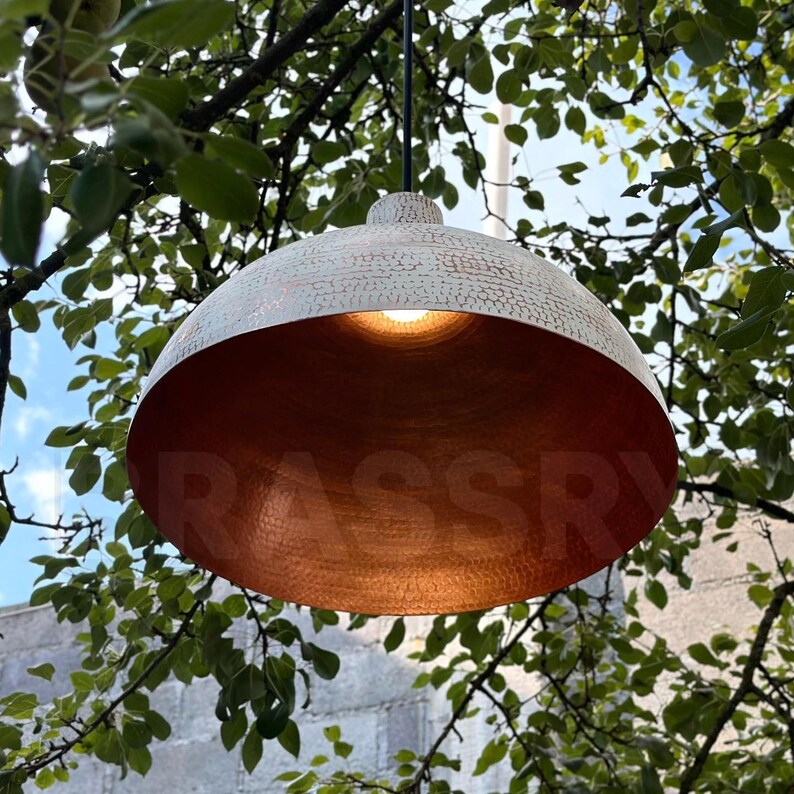 Artisan-made Moroccan pendant light for modern boho decor