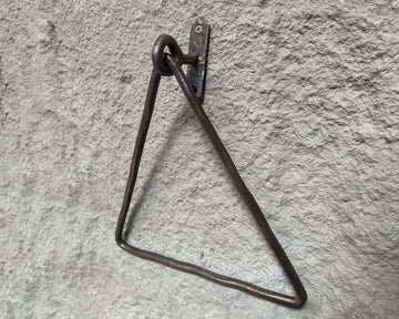 Aged Copper Hand Towel Holder, Wall Mounted  triangle Towel Holder