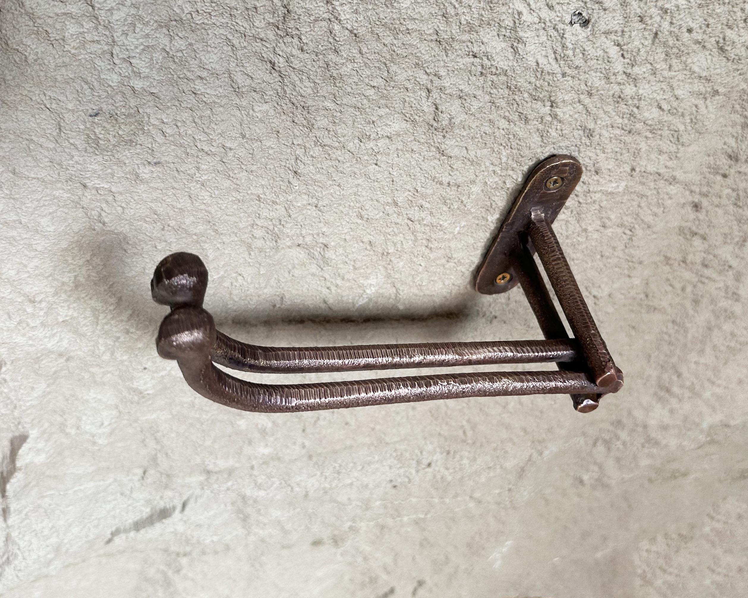 Aged Copper Toilet Paper Holder, Tissue Holder for Bathroom, Copper Toilet Roll Holder
