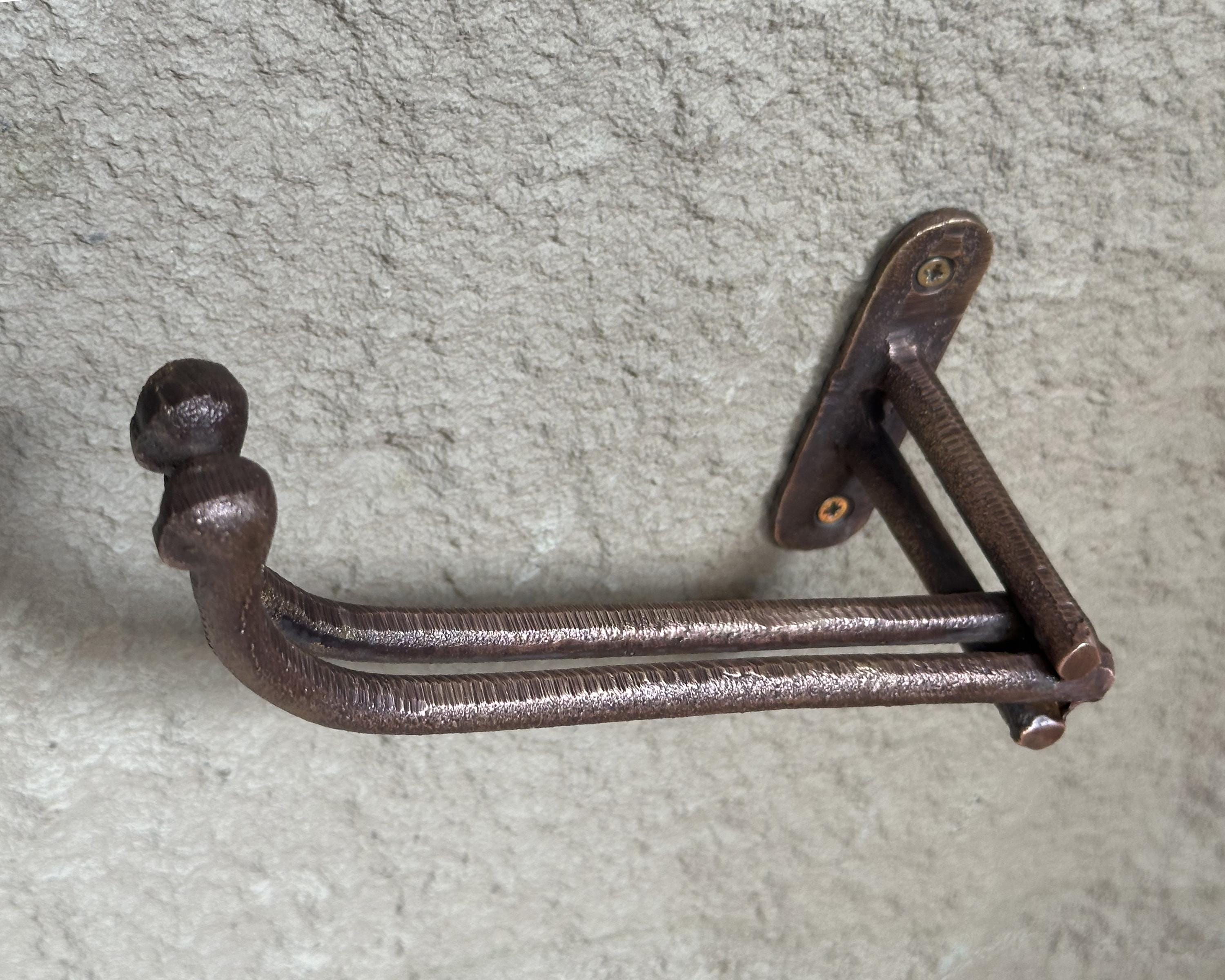 Aged Copper Toilet Paper Holder, Tissue Holder for Bathroom, Copper Toilet Roll Holder